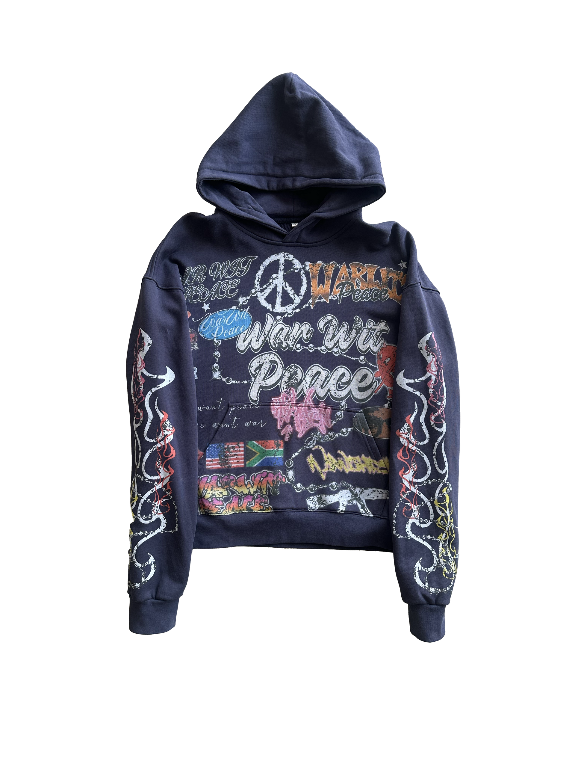 PEACEMAKER HOODIE NAVY